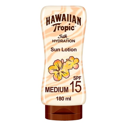 Шелковый увлажняющий лосьон Spf15, Hawaiian Tropic
