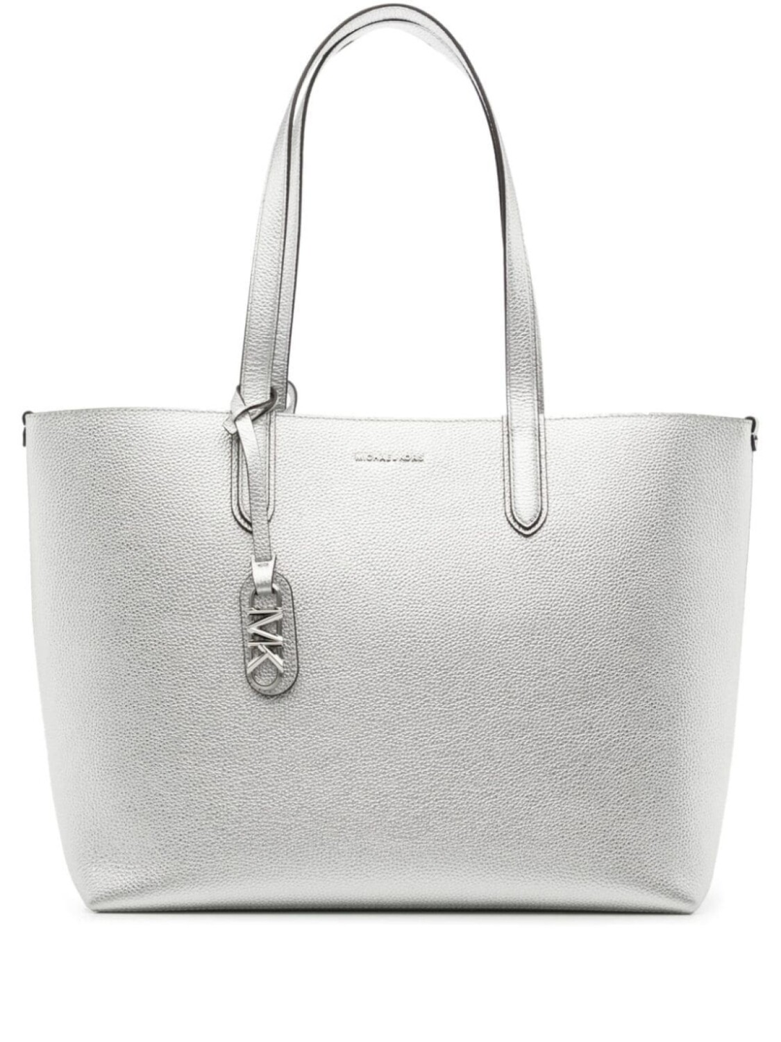 

Michael Kors большая двусторонняя сумка-тоут Eliza, серебристый