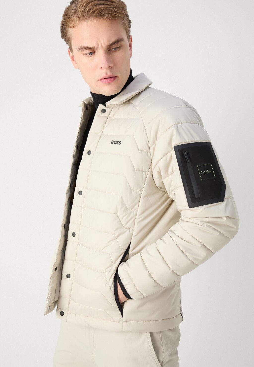 

Легкая куртка TARANIS BOSS, цвет Light Beige