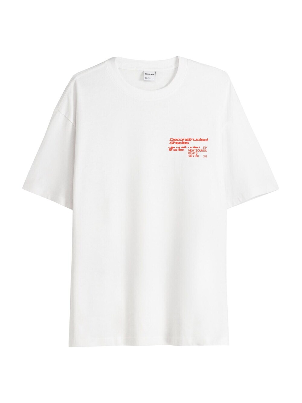 

Футболка Bershka, белый