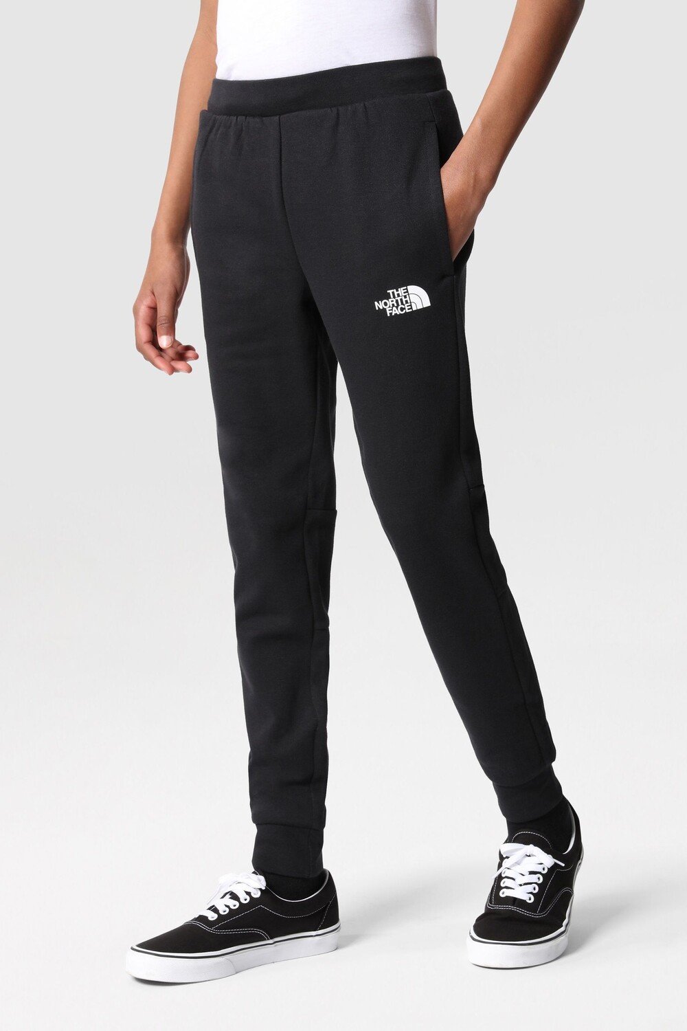 

Молодежные спортивные штаны Slacker приталенного кроя The North Face, черный