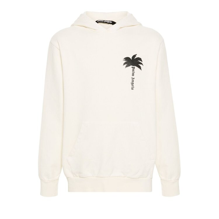 Худи Palm Angels The Palm 'Off White', белый спортивные шорты palm angels palm neon sweatshorts off white multicolor белый