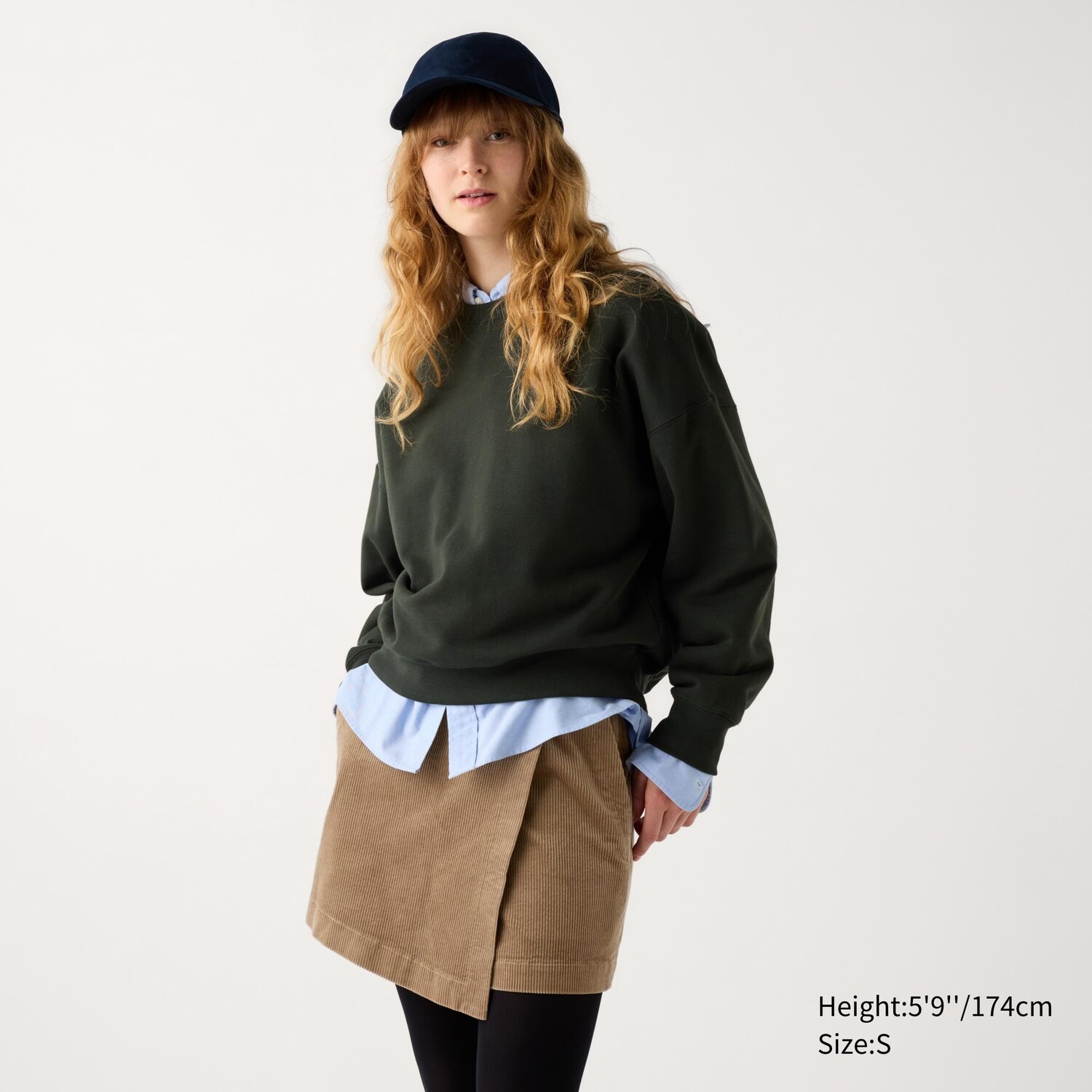 

Вельветовые брюки UNIQLO, коричневый