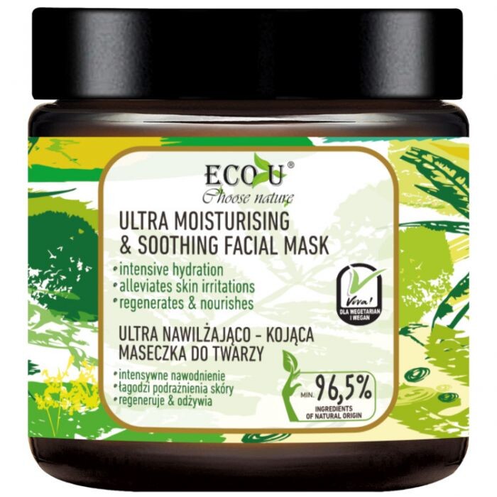 

Маска для лица Mascarilla Facial Ultra Hidratante y Suavizante Eco U, 100 ml