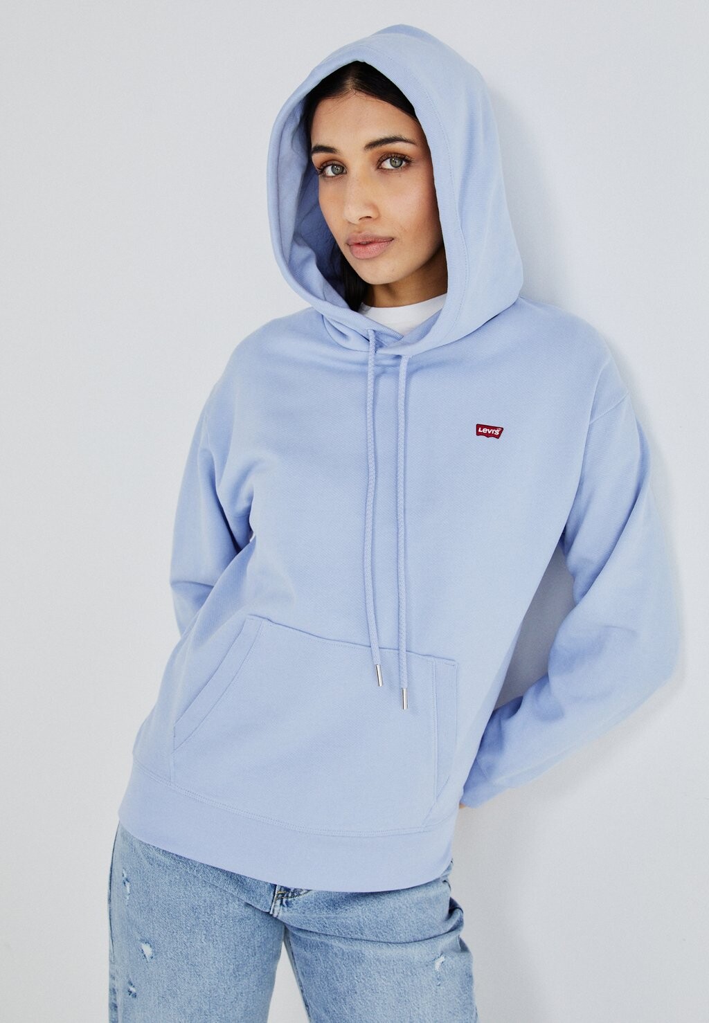 

Толстовка Standard Hoodie Levi's, цвет brunnera blue