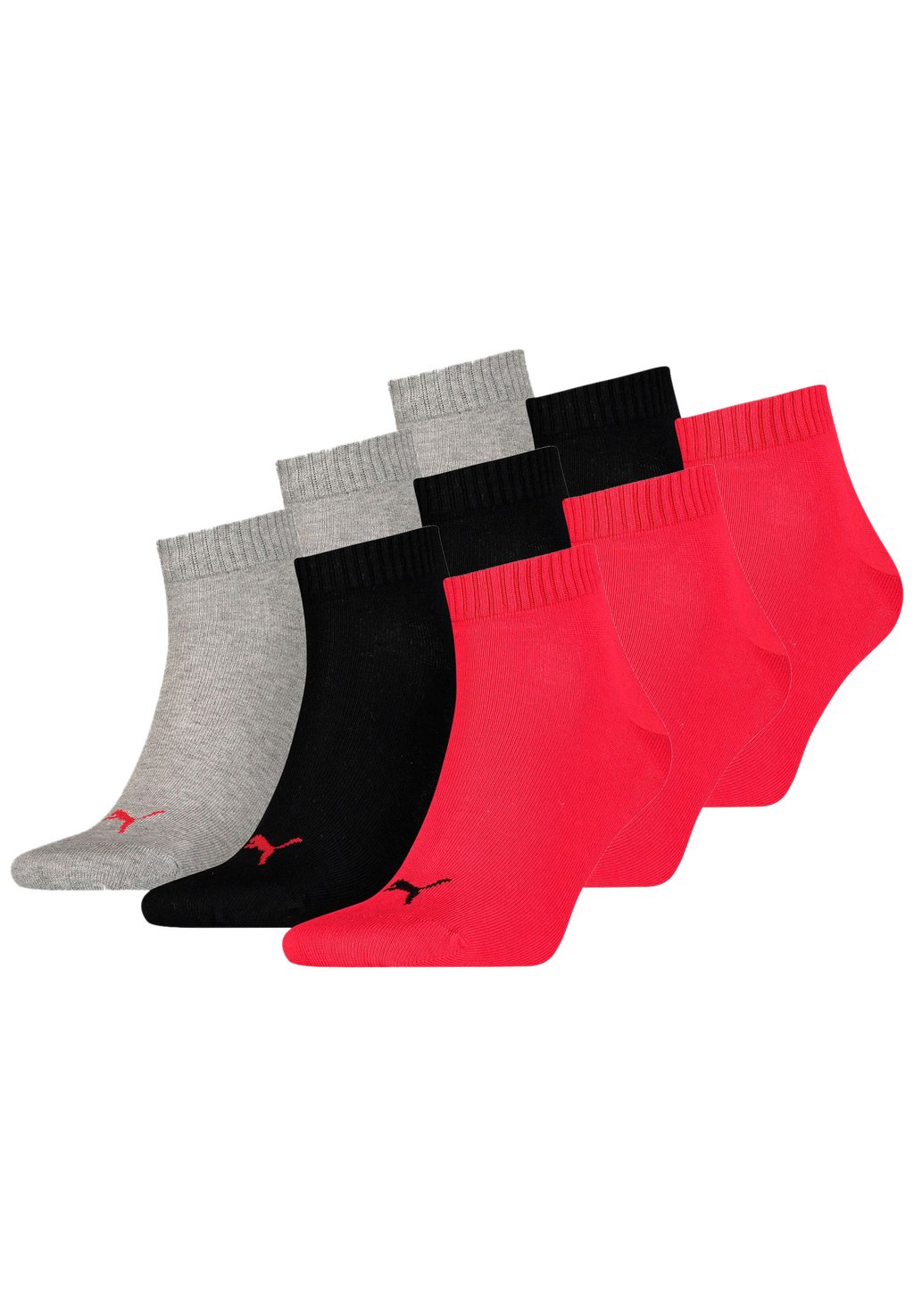Спортивные носки 9 PACK Puma, цвет black / red