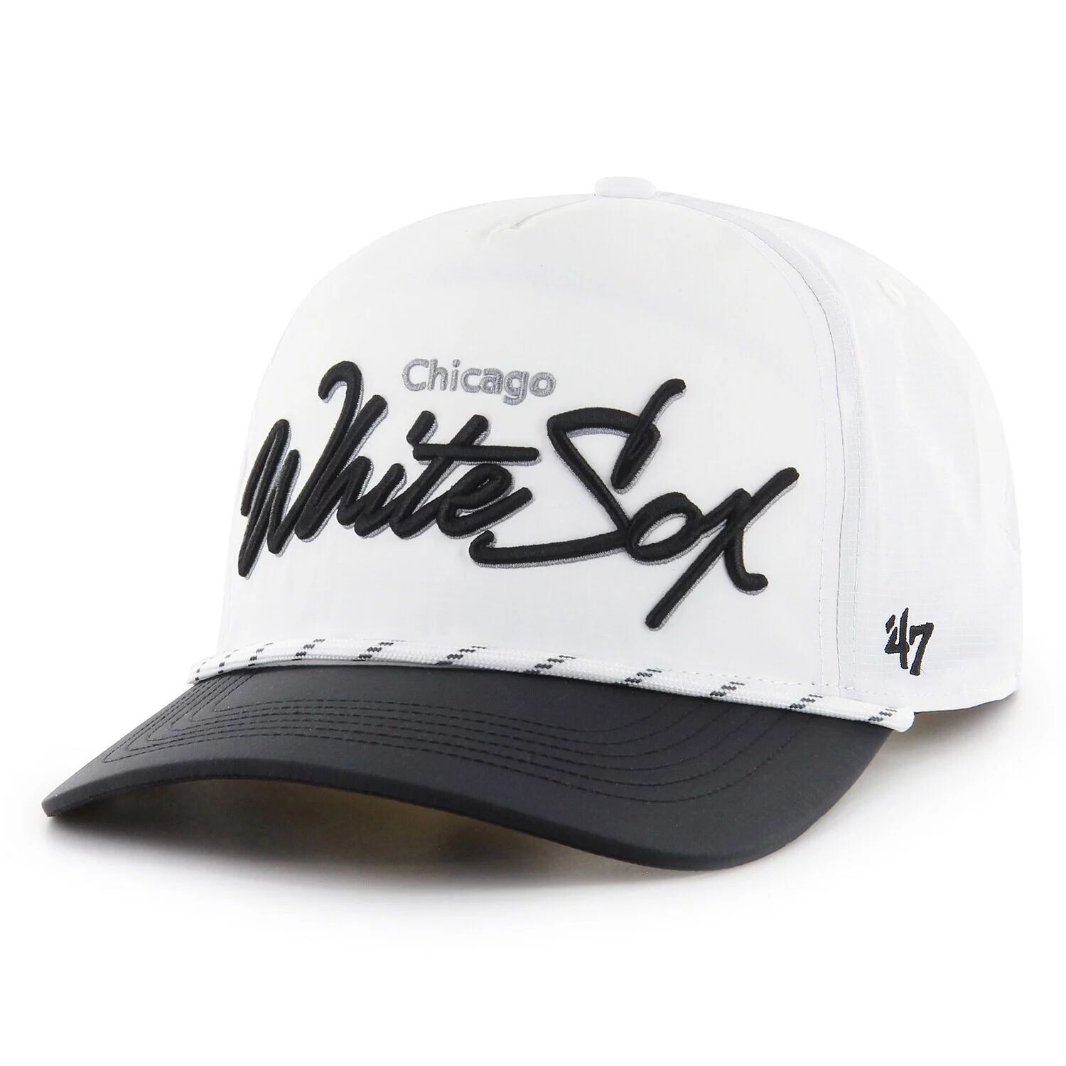 

Мужская регулируемая шляпа '47 White Chicago White Sox Chamberlain Hitch
