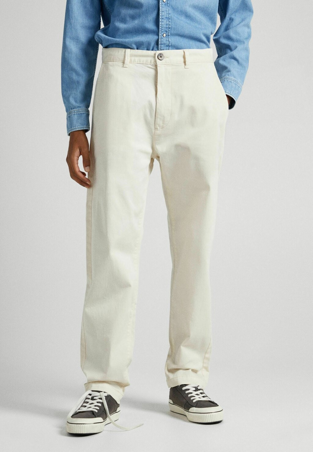 

Чиносы Nils Pepe Jeans, цвет ivory white