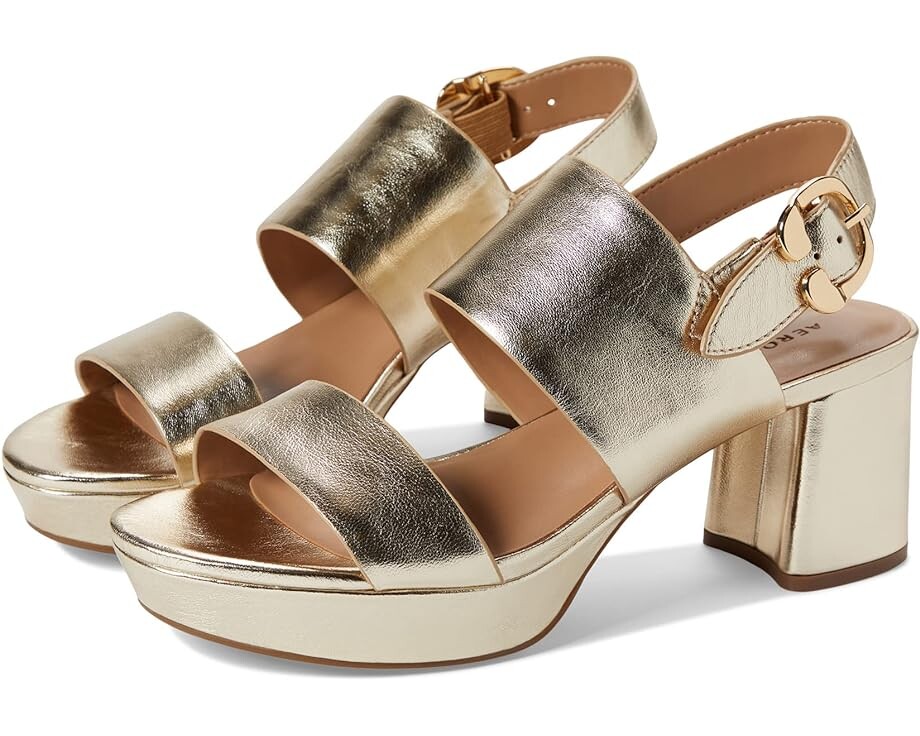 

Туфли Aerosoles Camera, цвет Gold Metallic Leather