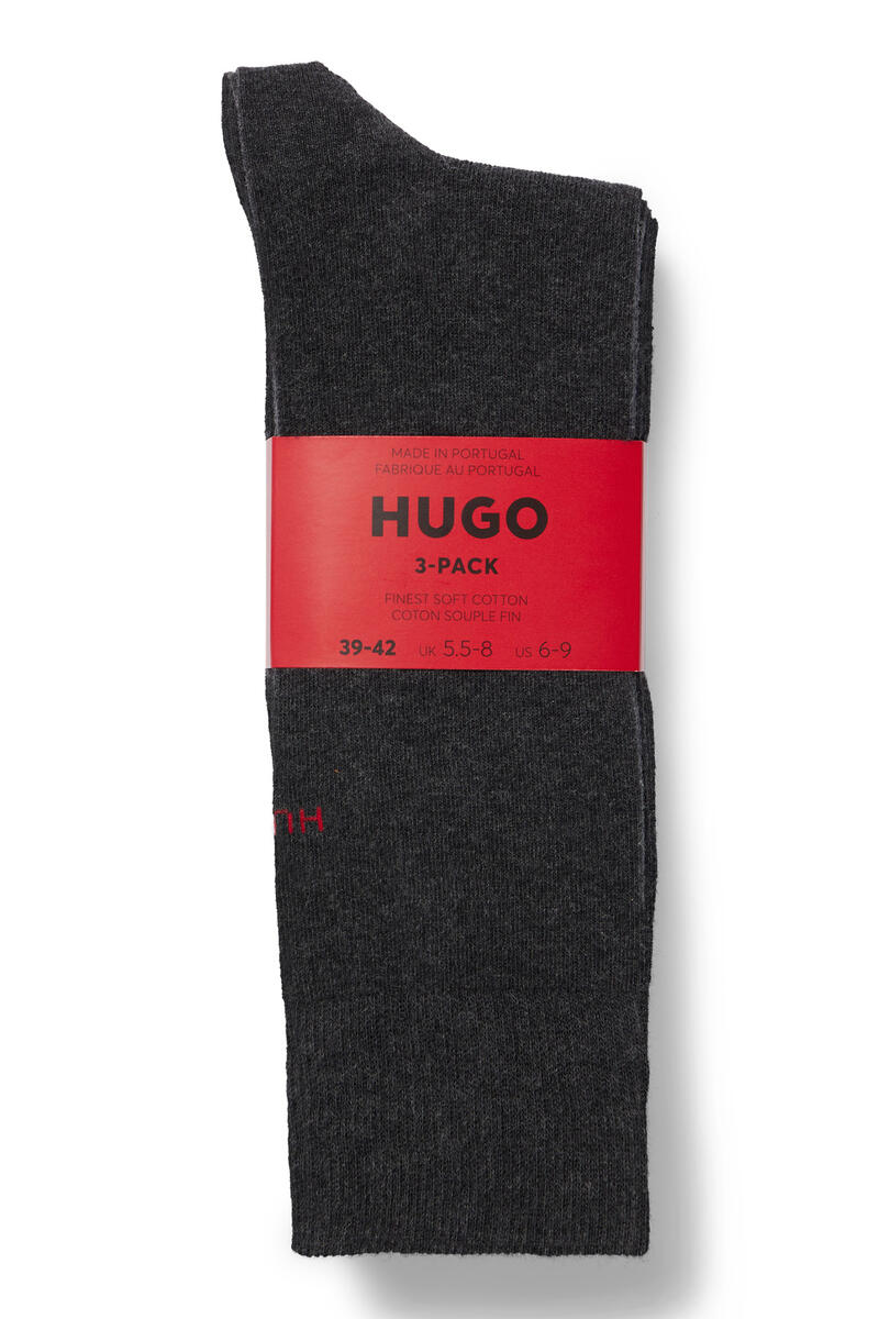Упаковка из 3 носков. HUGO, темно-серый