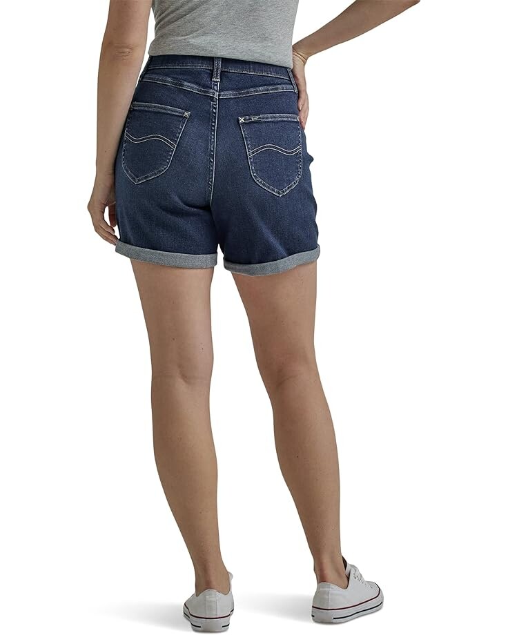 

Шорты Lee Ultra Lux Cuffed A-Line Shorts, цвет Eclipse