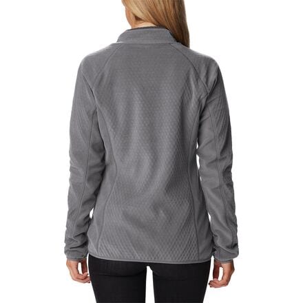 Спортивная куртка на молнии во всю длину женская Columbia, цвет City Grey/Black