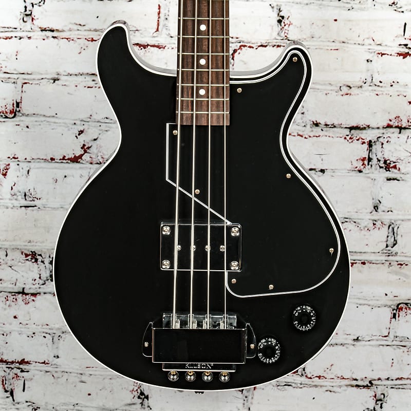 цена Басс гитара Gibson - Gene Simmons EB-0 - Bass Guitar - Ebony - w/ Gene Simmons EB-0 Bass Hardshell Case - xS048