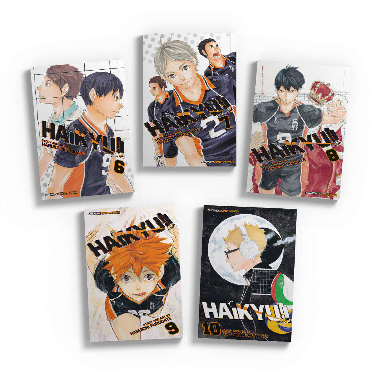 

Манга Haikyu!! Manga (6-10) Bundle