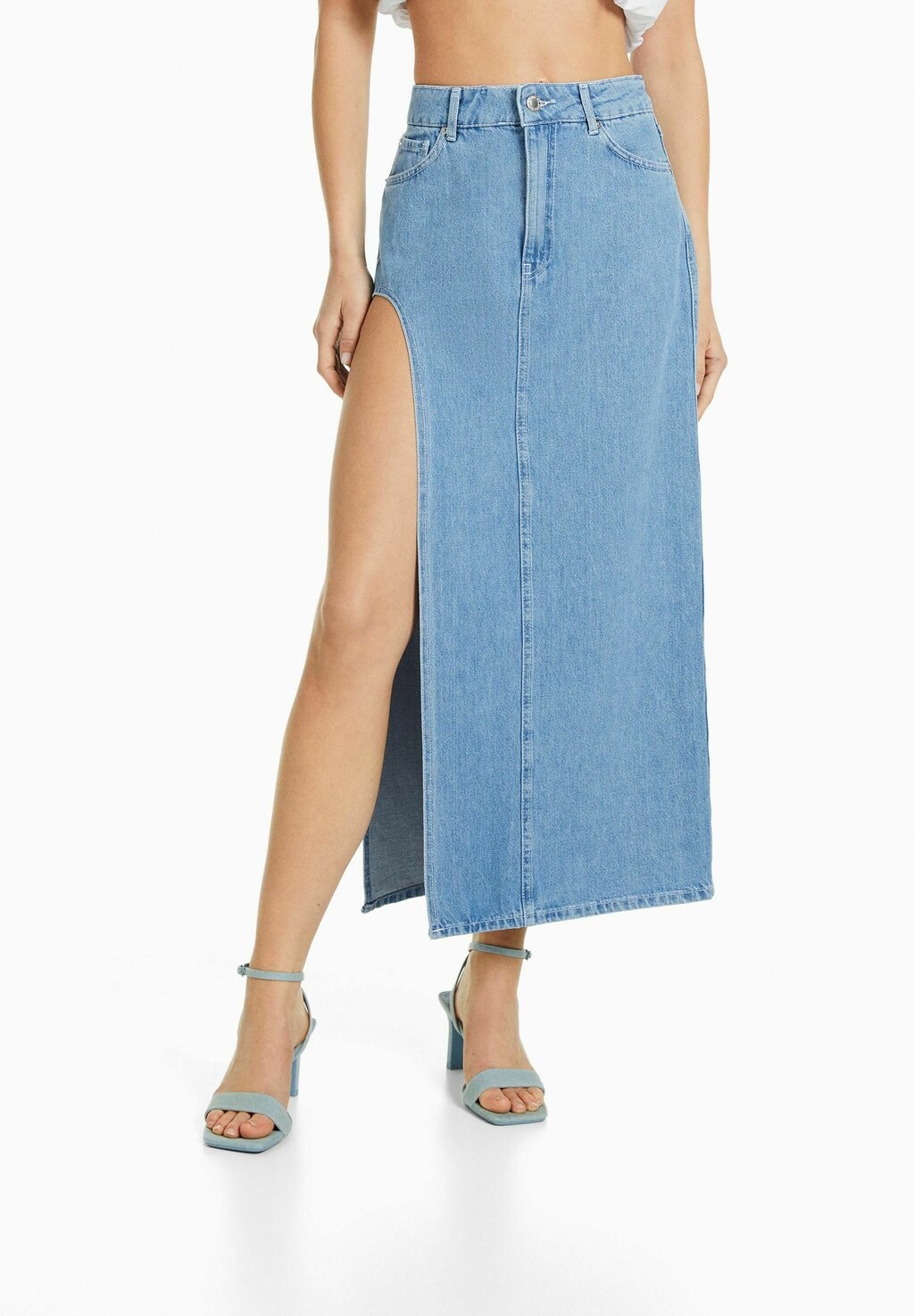 

Джинсовая юбка Bershka