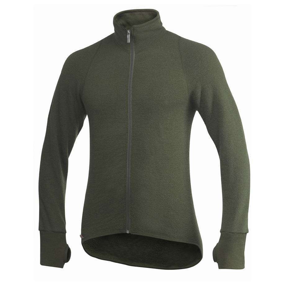 Шерстяная куртка Woolpower Full Zip 400, цвет Pine Green