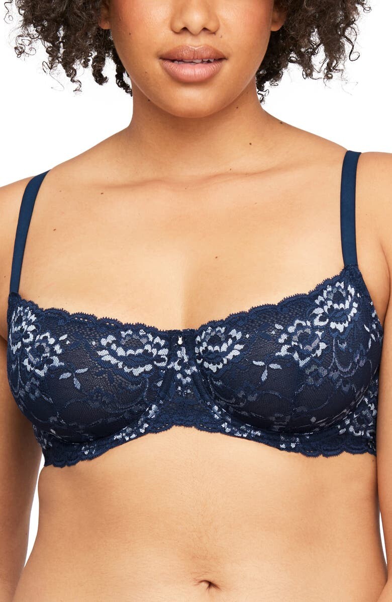 

Кружевной полупрозрачный бюстгальтер на косточках Flirt MONTELLE INTIMATES