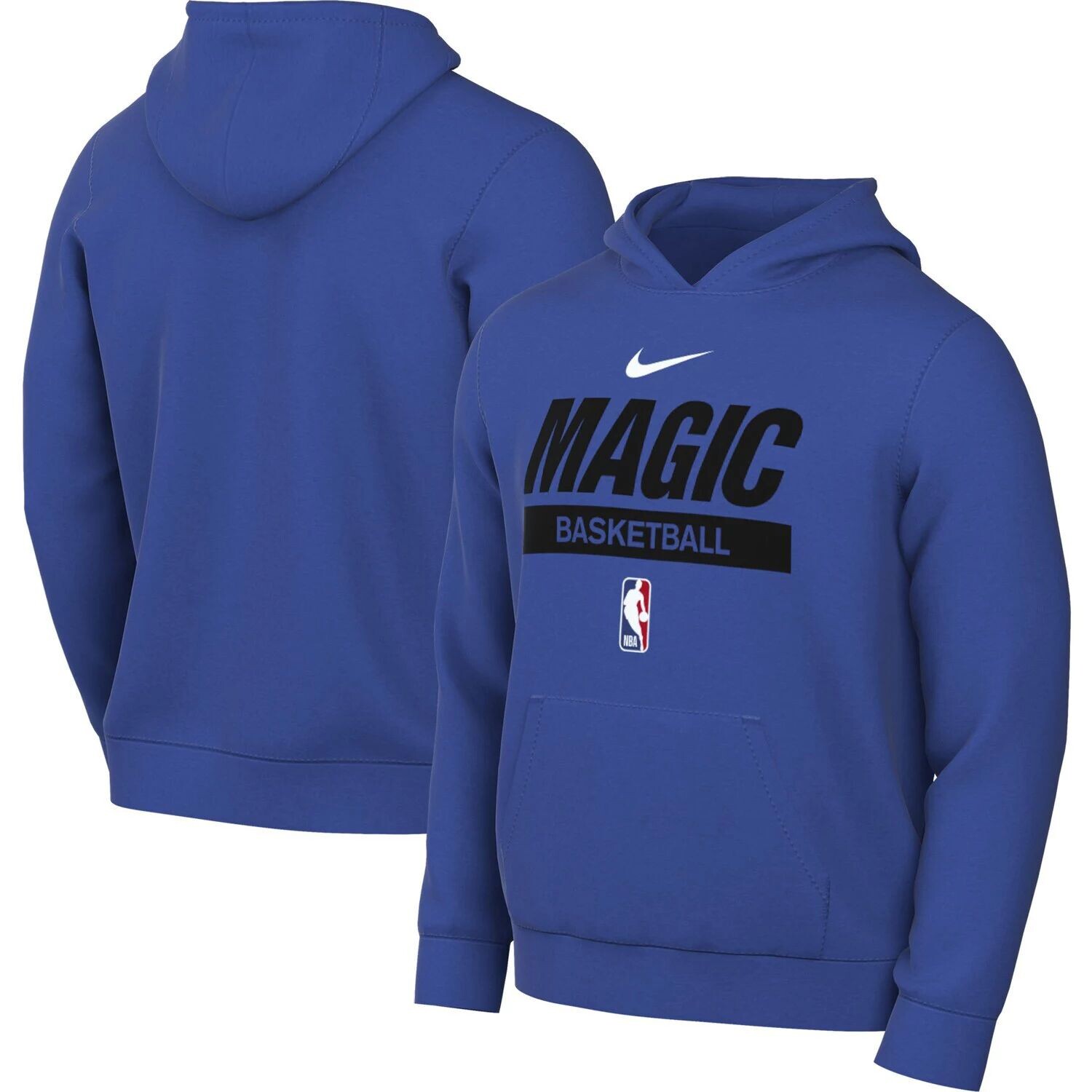 

Мужской синий пуловер с капюшоном Orlando Magic 2022/23 Spotlight для тренировок на корте Nike