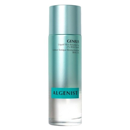

Genius Liquid Skin Resurfacing 2% Bha Toner Отшелушивающее средство для лица от тонких линий и морщин Веганский коллаген для кожи и тоник для сужения пор 100 мл, Algenist