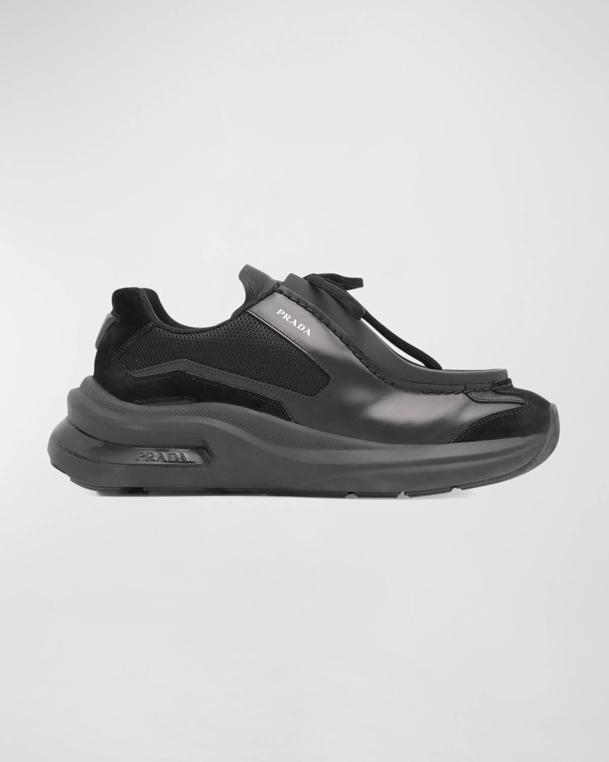 

Мужские кроссовки SYSTEME Spaz Mesh Prada, цвет Black