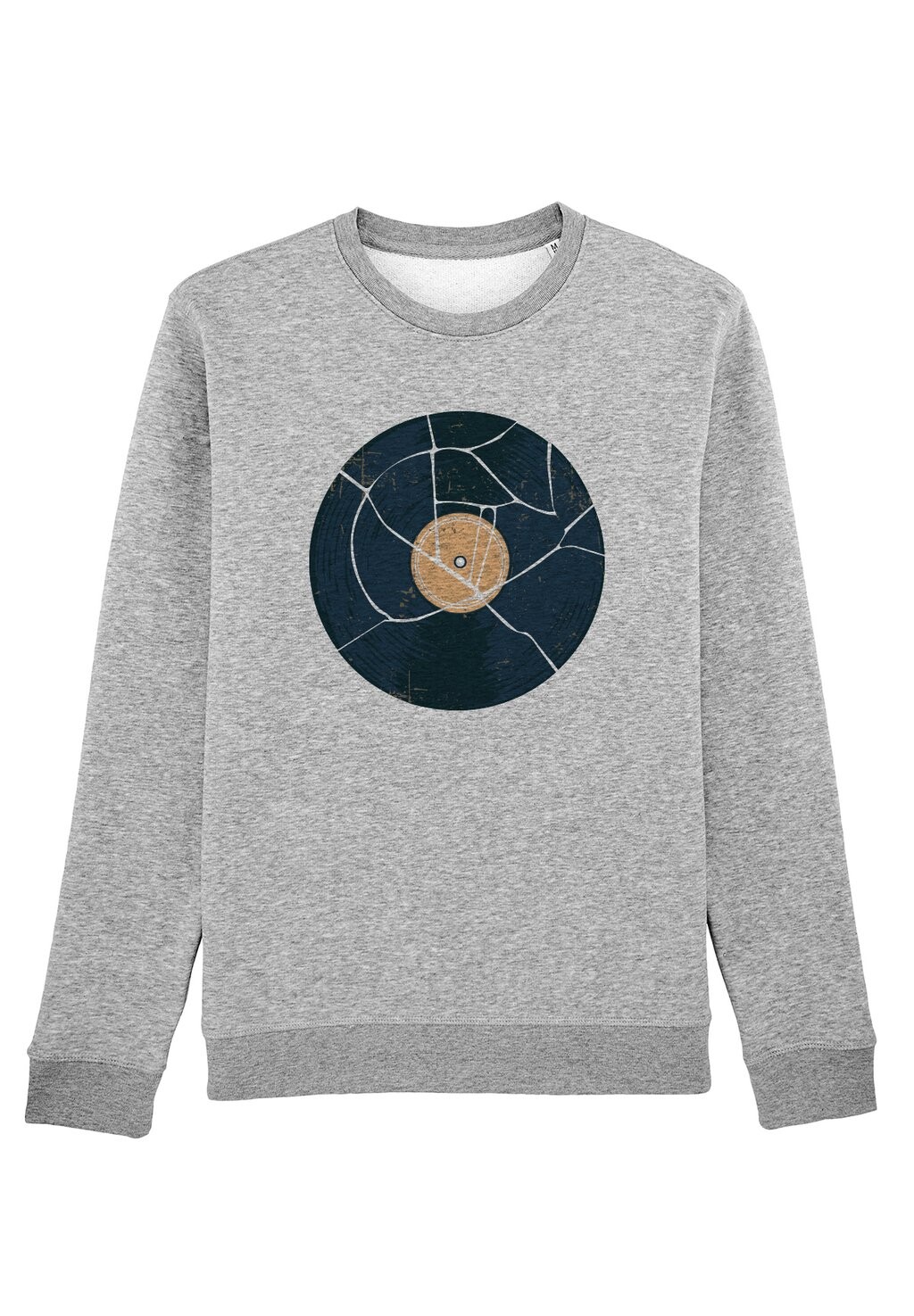 

Толстовка BROKEN VINYL Watapparel, цвет heather grey