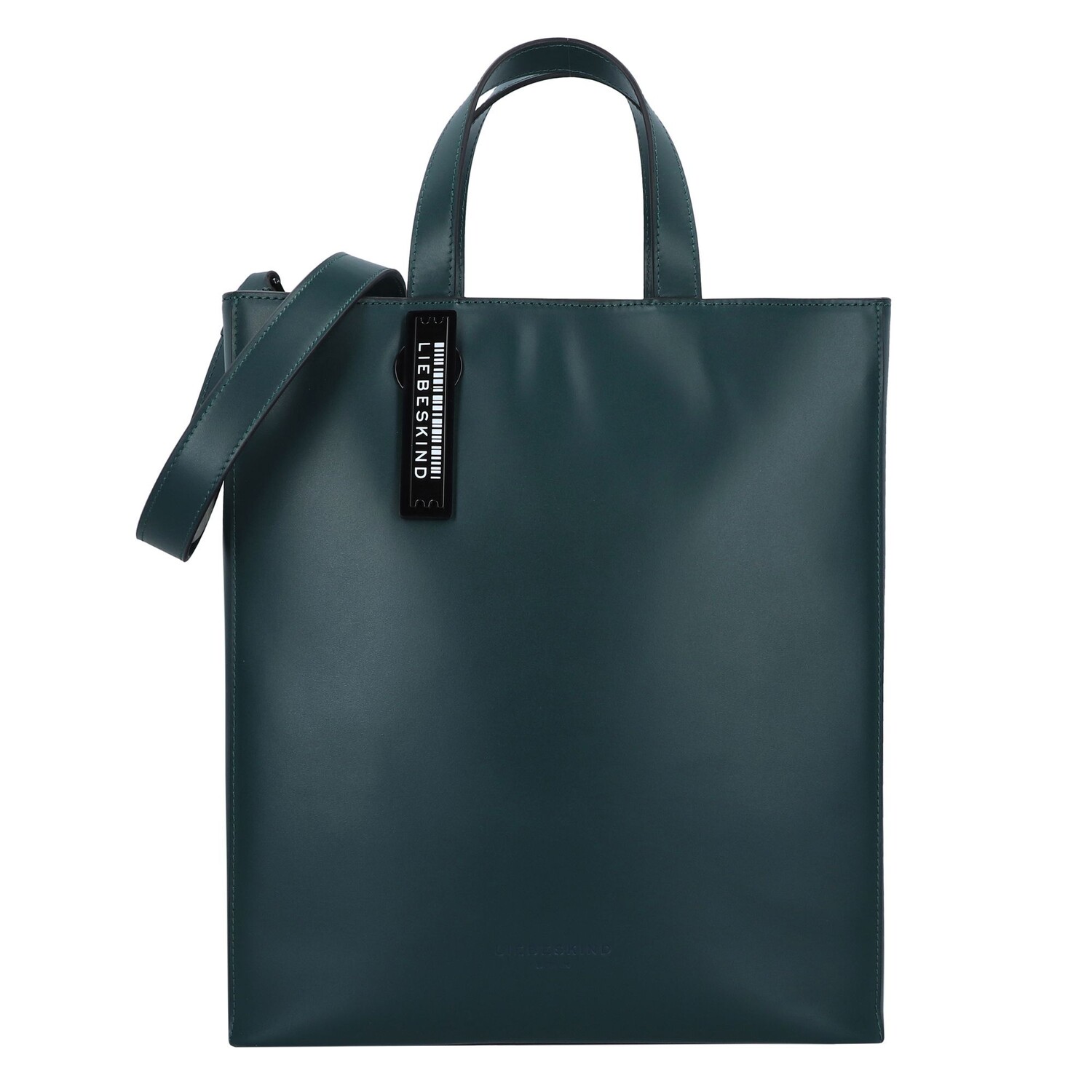 

Сумка LIEBESKIND BERLIN Paper Bag Handtasche Leder 29 cm, цвет mystic river
