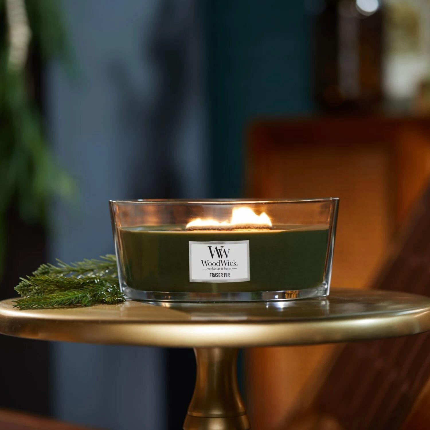

Свеча WoodWick Fraser Fir Ellipse