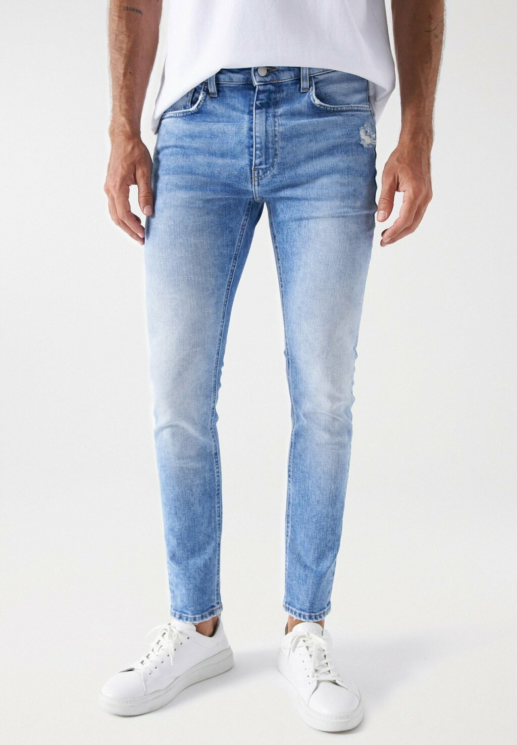

Джинсы узкого кроя Salsa Jeans, синий