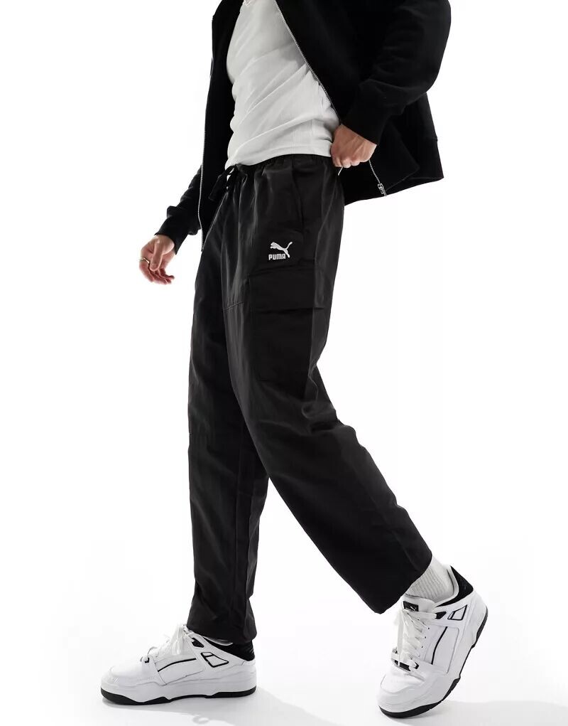 

Черные брюки карго PUMA Classics