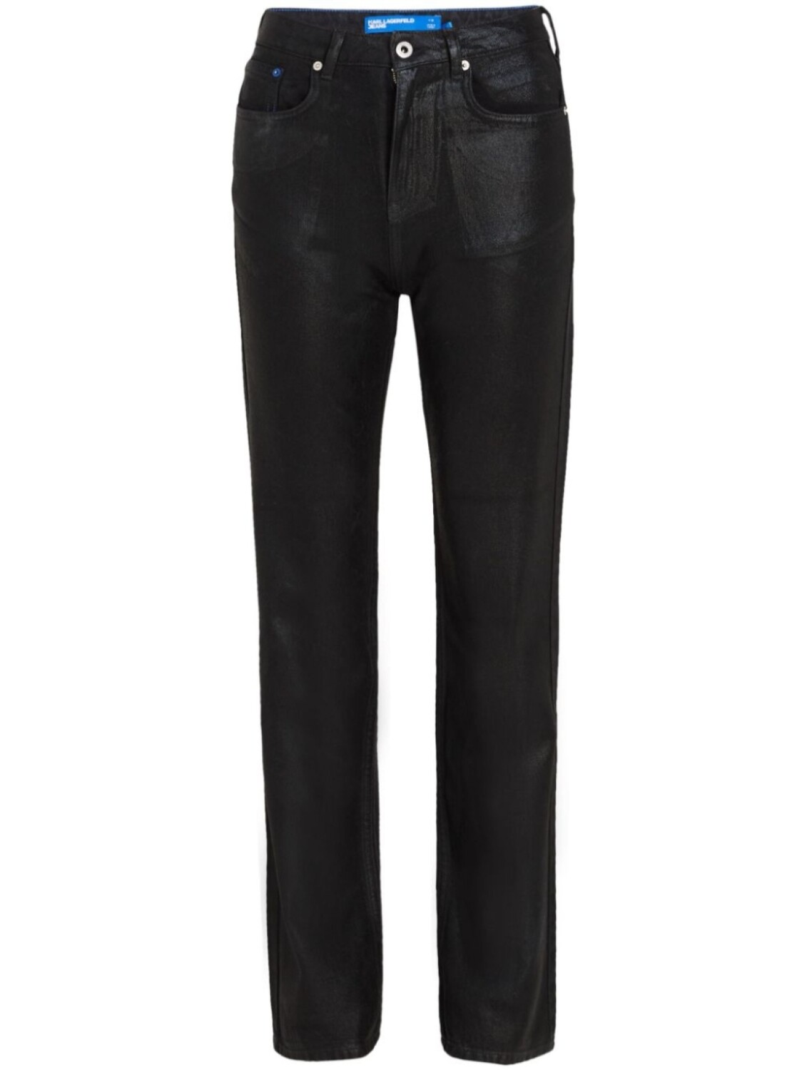

Karl Lagerfeld Jeans прямые джинсы с завышенной талией, синий