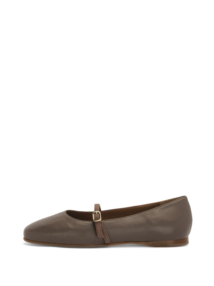 

Балетки LOTTUSSE Ballet Flats with Strap Bailarina, цвет Umbra