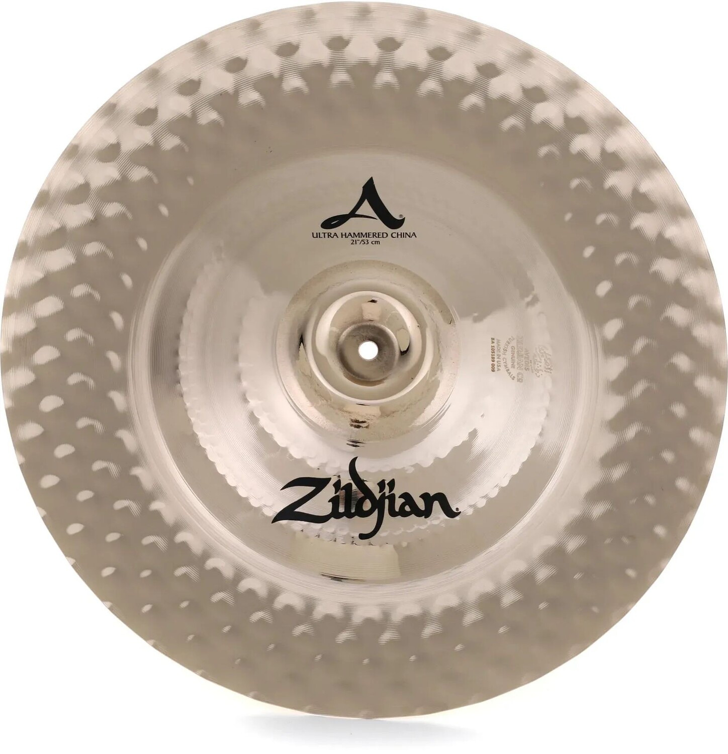 

Zildjian 21-дюймовая китайская тарелка серии A Ultra Hammered - блестящая отделка