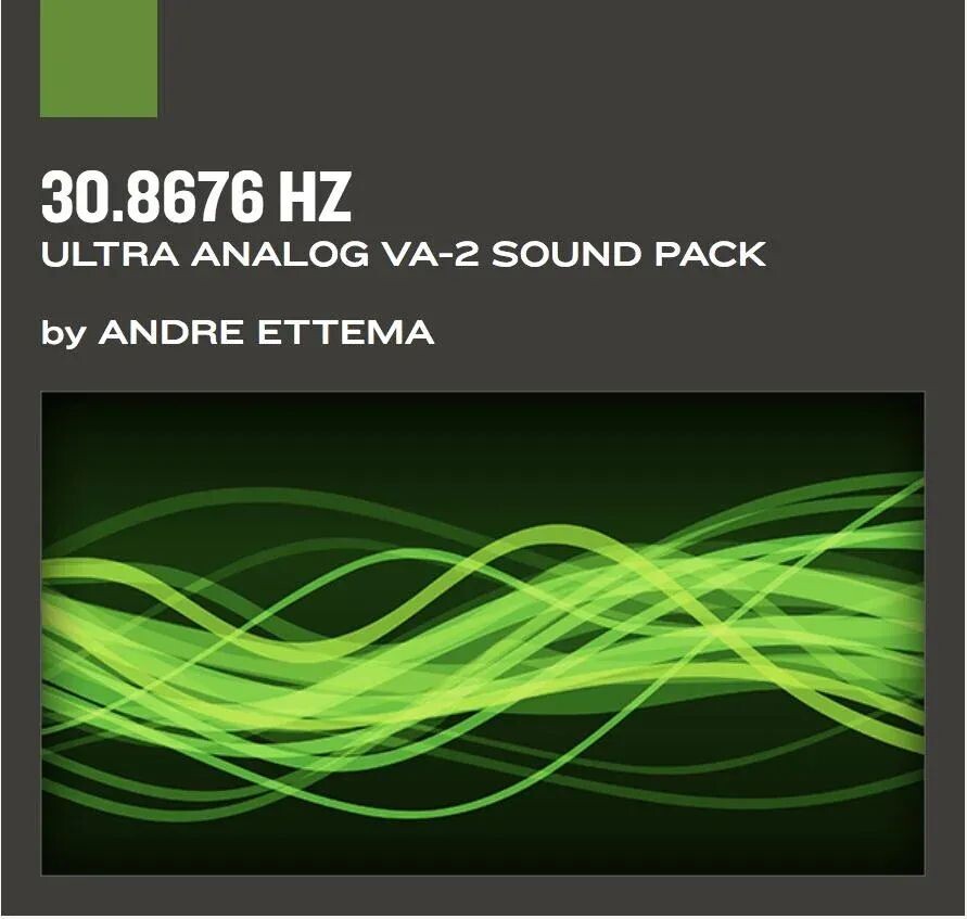 

Звуковой пакет Applied Acoustics Systems 30,8676 Гц для Ultra Analog VA-3