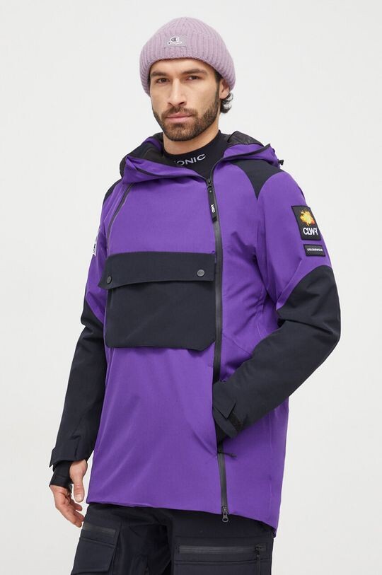 

Фольгированная куртка Colourwear, фиолетовый