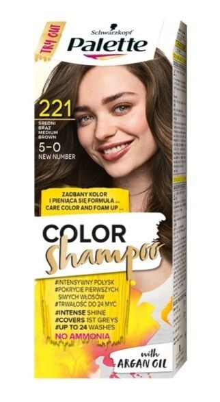 

Palette Color Shampoo 221 красящий шампунь, 1 шт.