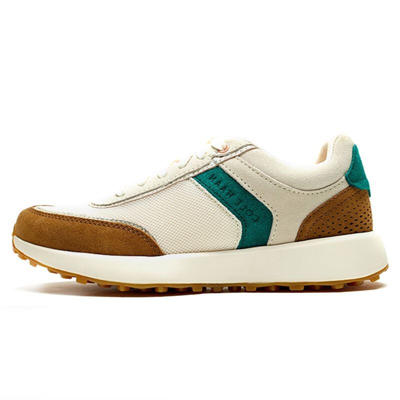 

Кроссовки COLE HAAN Lifestyle Shoes Women's Low-top Brown, белый/серый