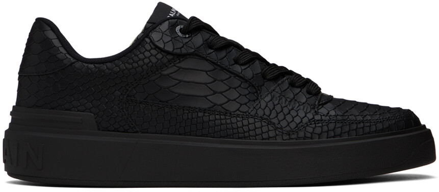 

Черные кроссовки B-Court Balmain, цвет Noir