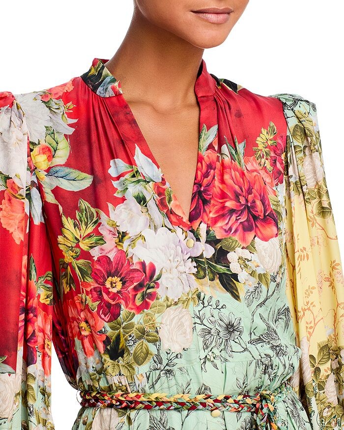

Платье «Алиса и Оливия Антонетт» Alice and Olivia, мультиколор