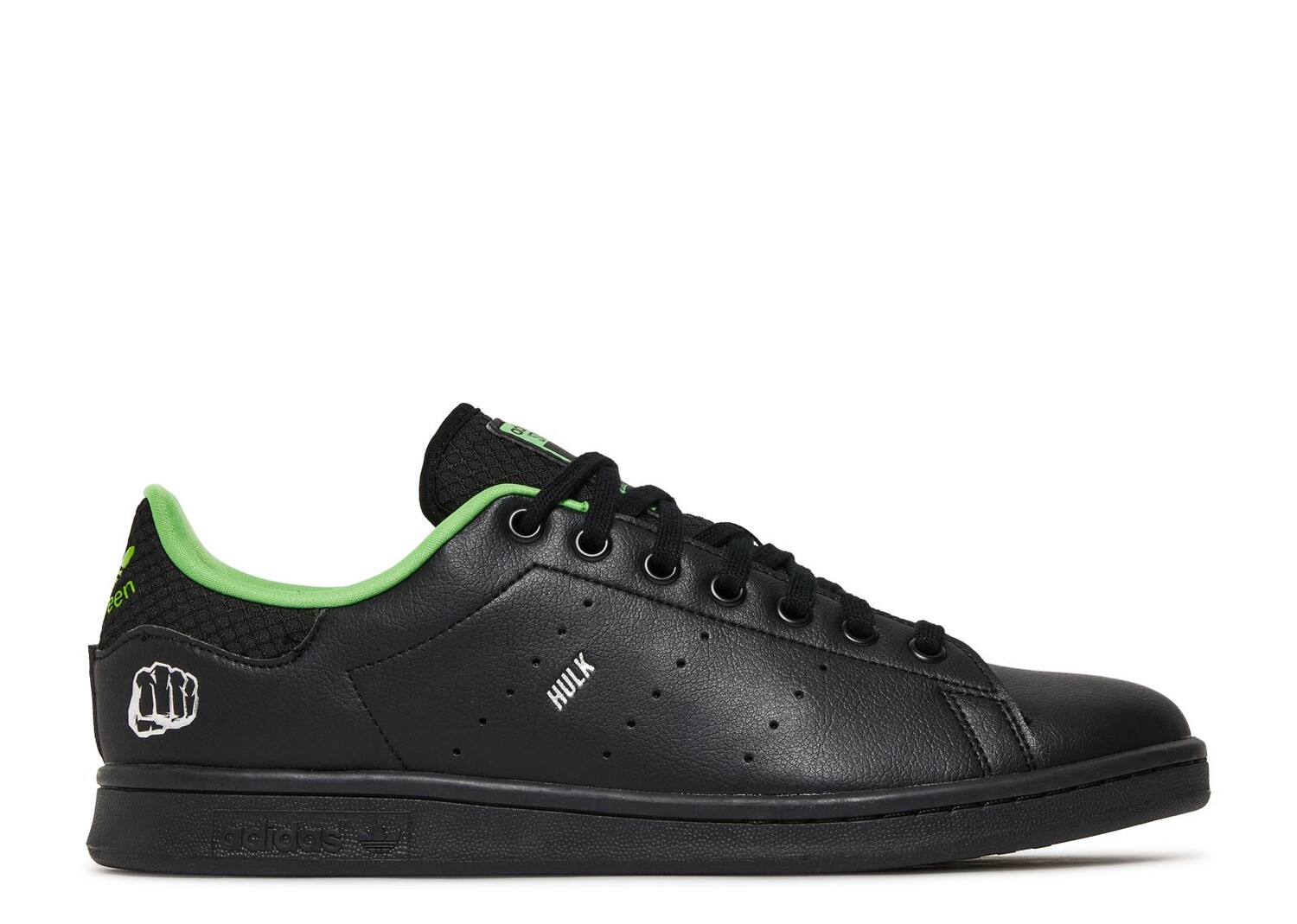 

Кроссовки adidas Marvel X Stan Smith 'Hulk', черный