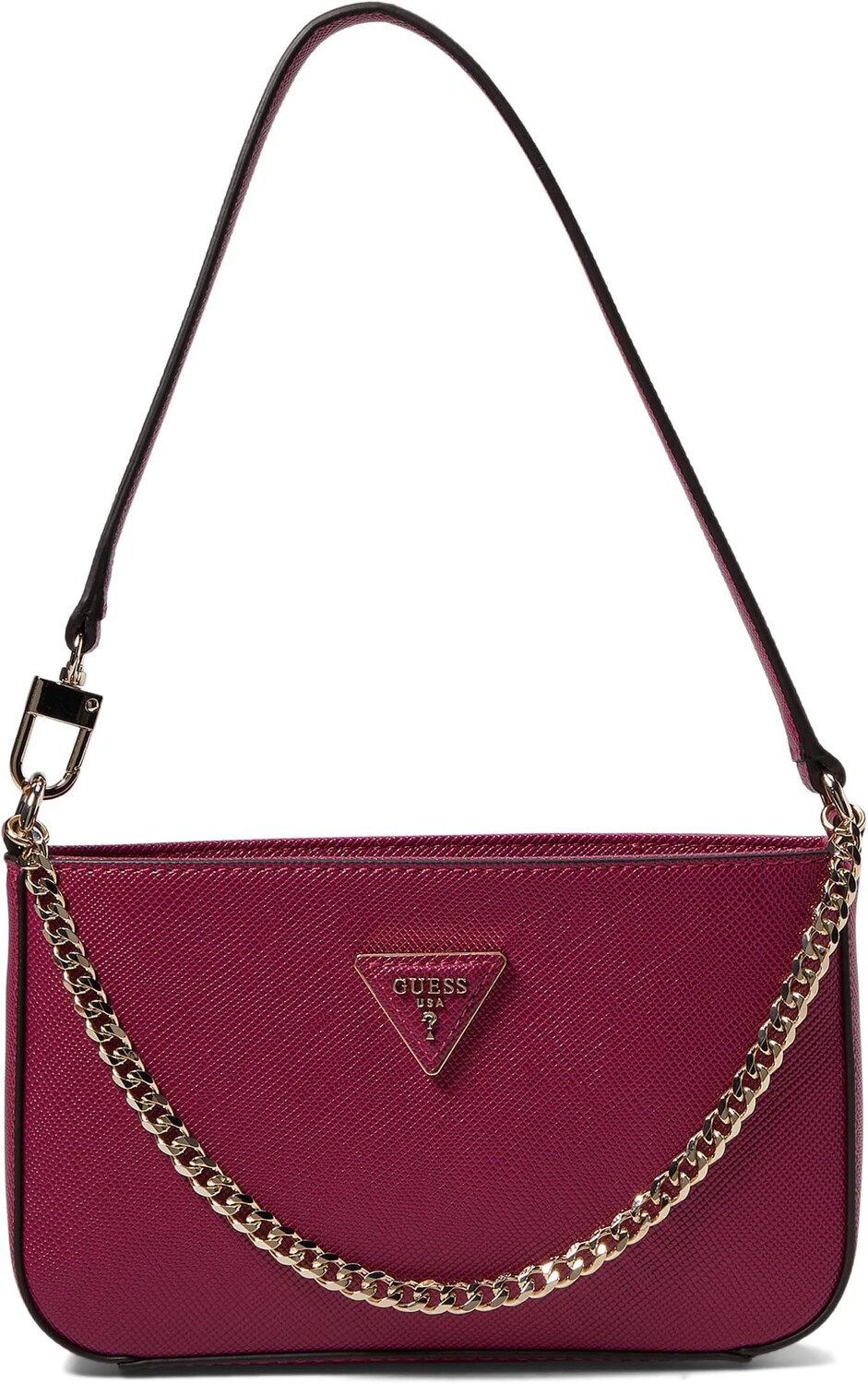 

Миниатюрная сумка на плечо Brynlee с верхом GUESS, цвет Boysenberry