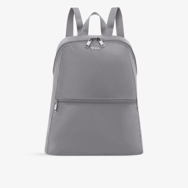 

Рюкзак just in case из нейлона с двойной молнией и логотипом Tumi, цвет fog