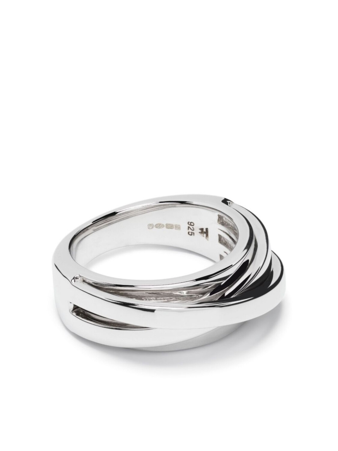 

Серебряное кольцо Orb Slim Tom Wood, серебряный