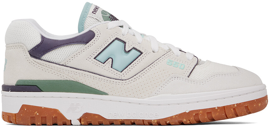 

Белые кроссовки New Balance 550, Белый