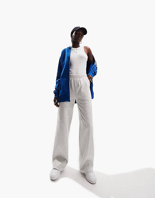 

Кобальтовое объемное худи на молнии ASOS DESIGN