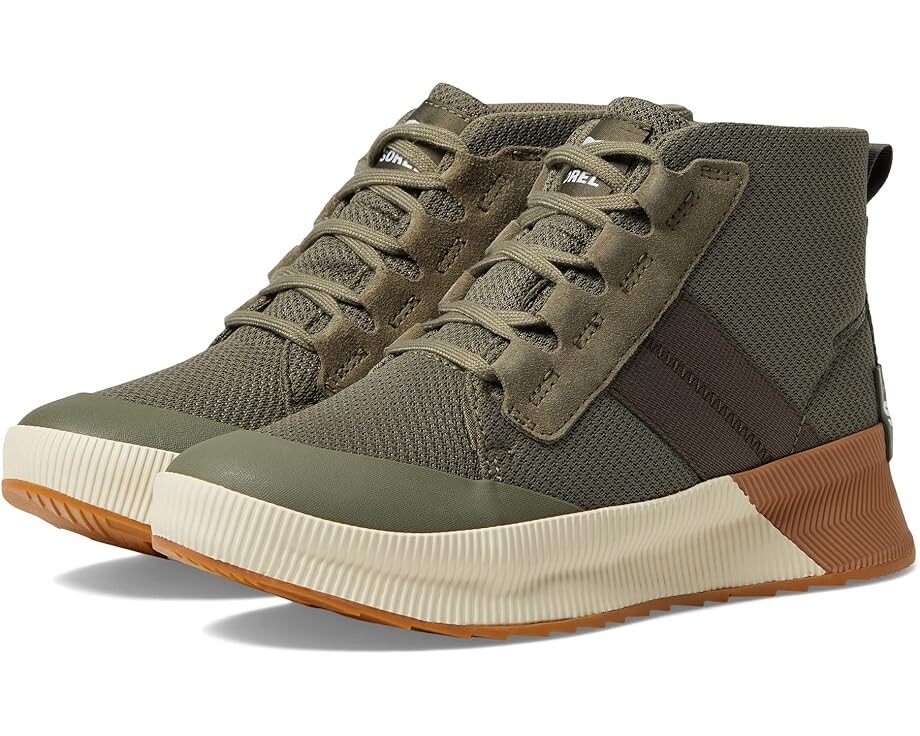 

Кроссовки SOREL Out N About III Mid Sneaker Waterproof, цвет Stone Green/Gum 2