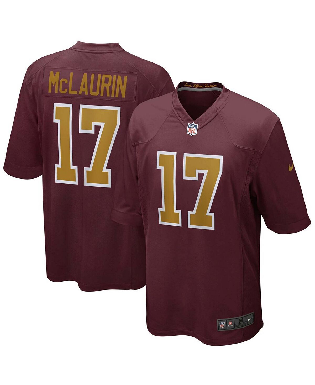 

Мужская футболка Terry McLaurin Burgundy Washington Football Team Альтернативная игра Nike