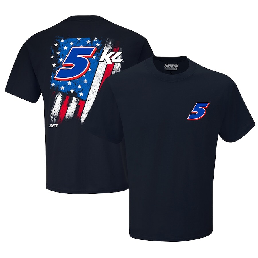 

Футболка с коротким рукавом Hendrick Motorsports Team Collection Kyle Larson, нави