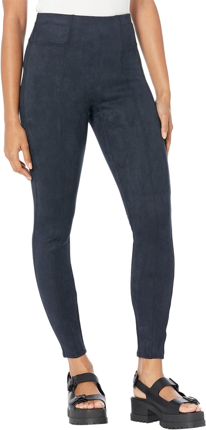 

Леггинсы из искусственной замши Spanx, цвет Classic Navy
