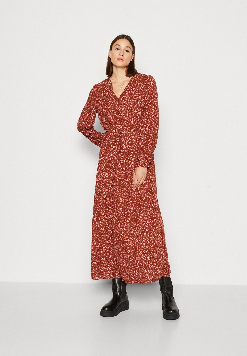 

Длинное платье Jdycana Dress JDY, цвет burnt brick