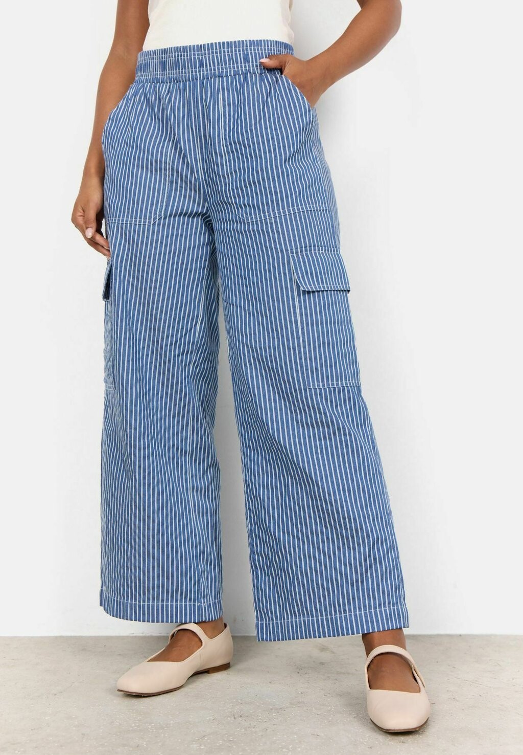 

Брюки-карго DILYS Soyaconcept, цвет c medium blue stripe